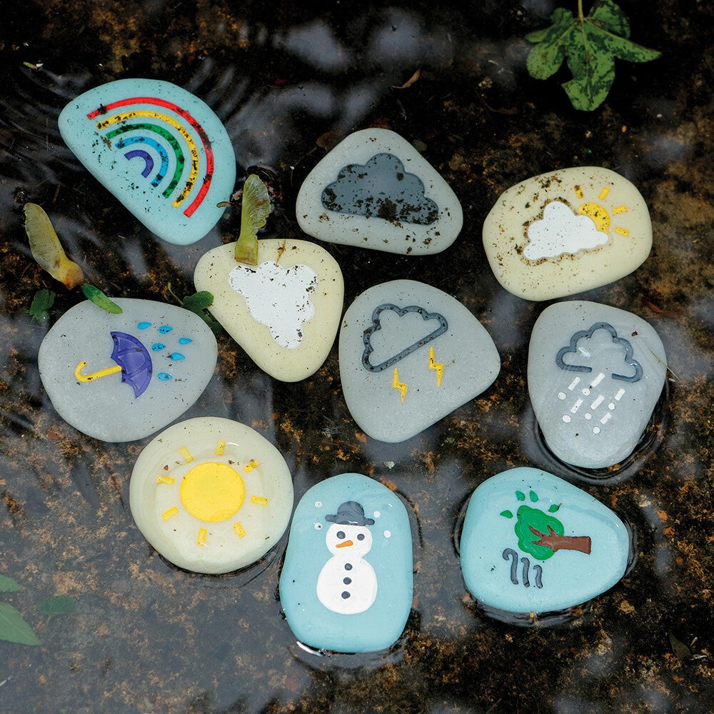 Yellow Door Tactile Weather Stones