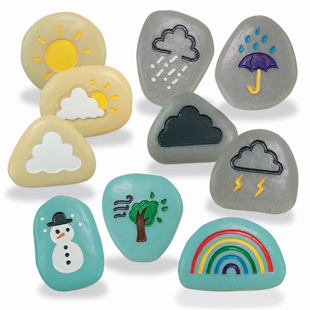 Yellow Door Tactile Weather Stones
