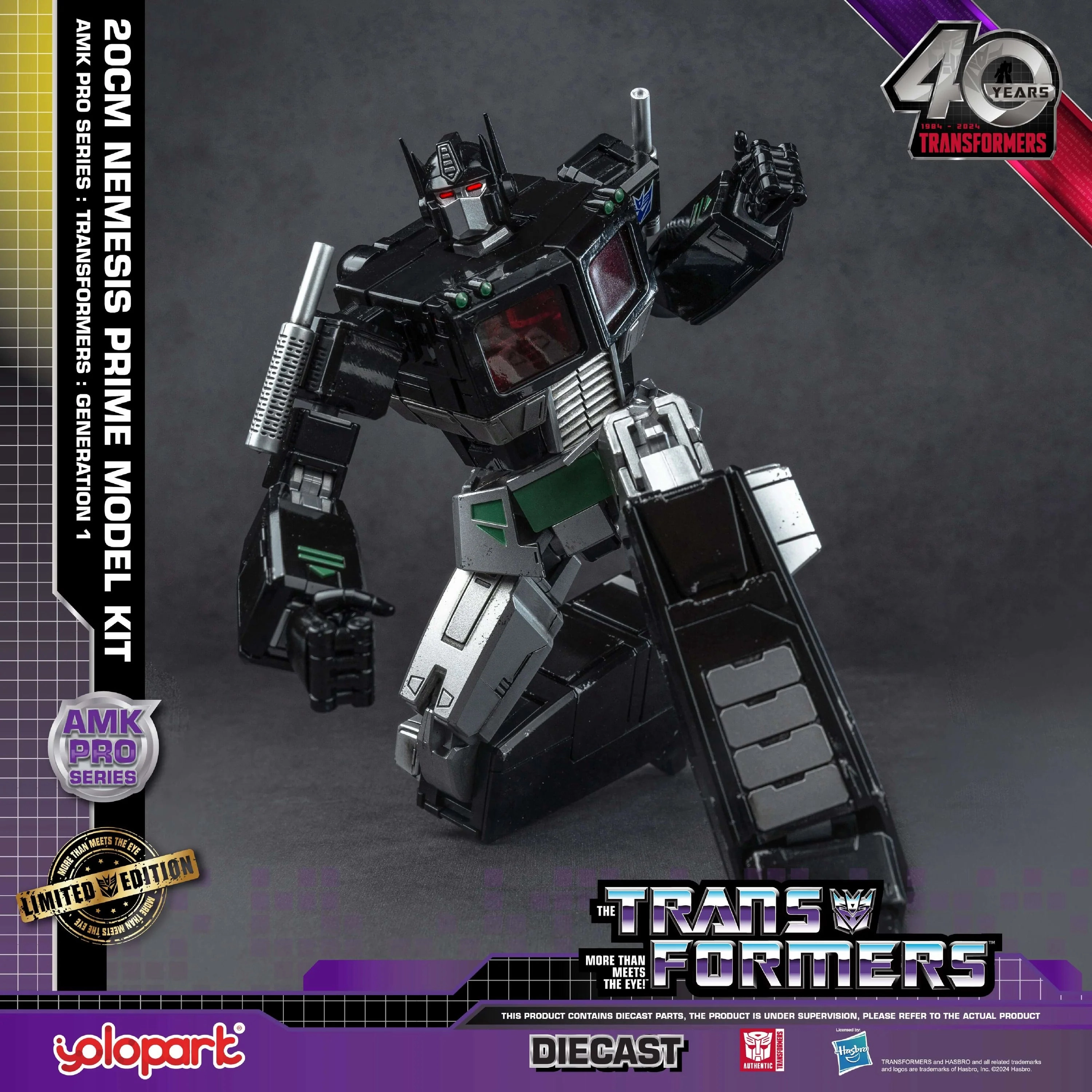 Yolopark Transformers AMK Pro Series Nemesis Prime Model Kit