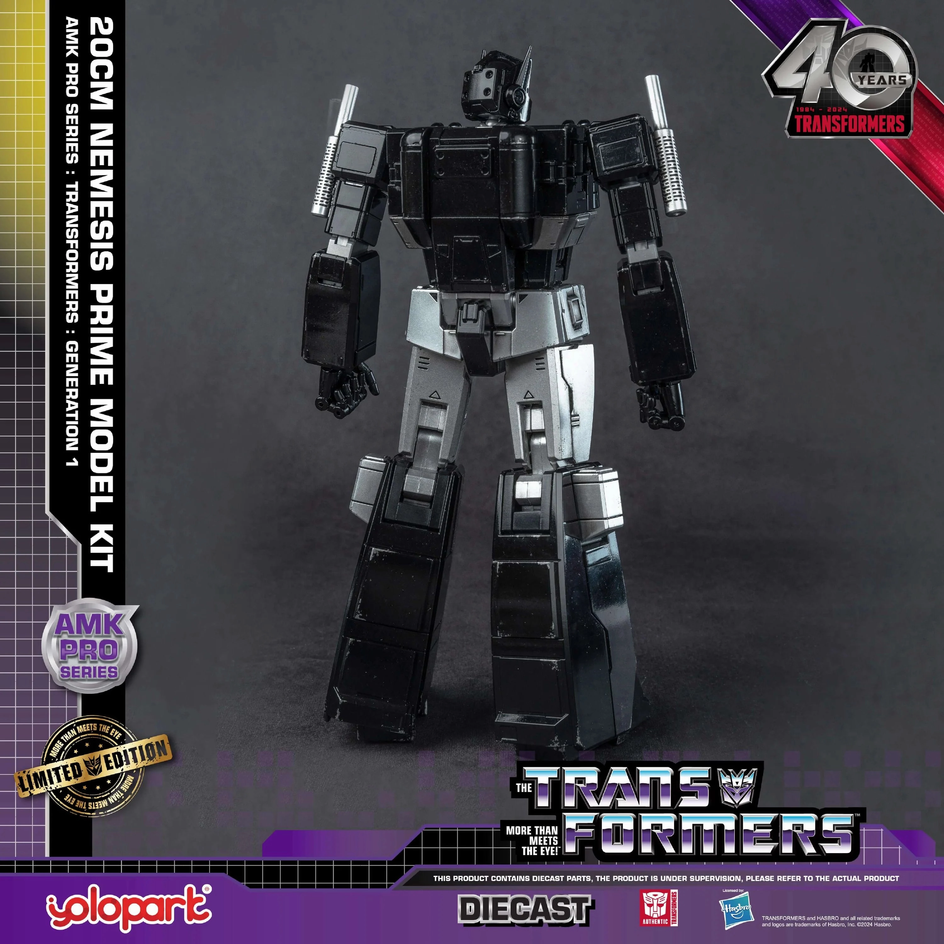 Yolopark Transformers AMK Pro Series Nemesis Prime Model Kit