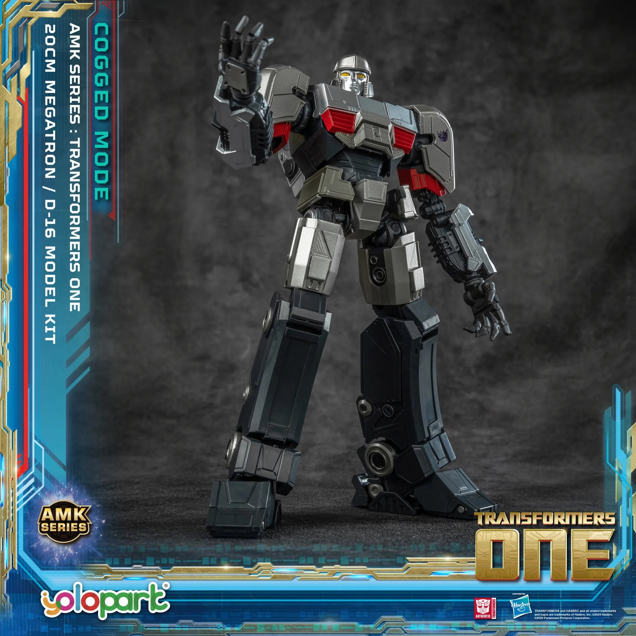 YOLOPARK Transformers: ONE - D-16/Megatron Model Kit (Cogged Mode)