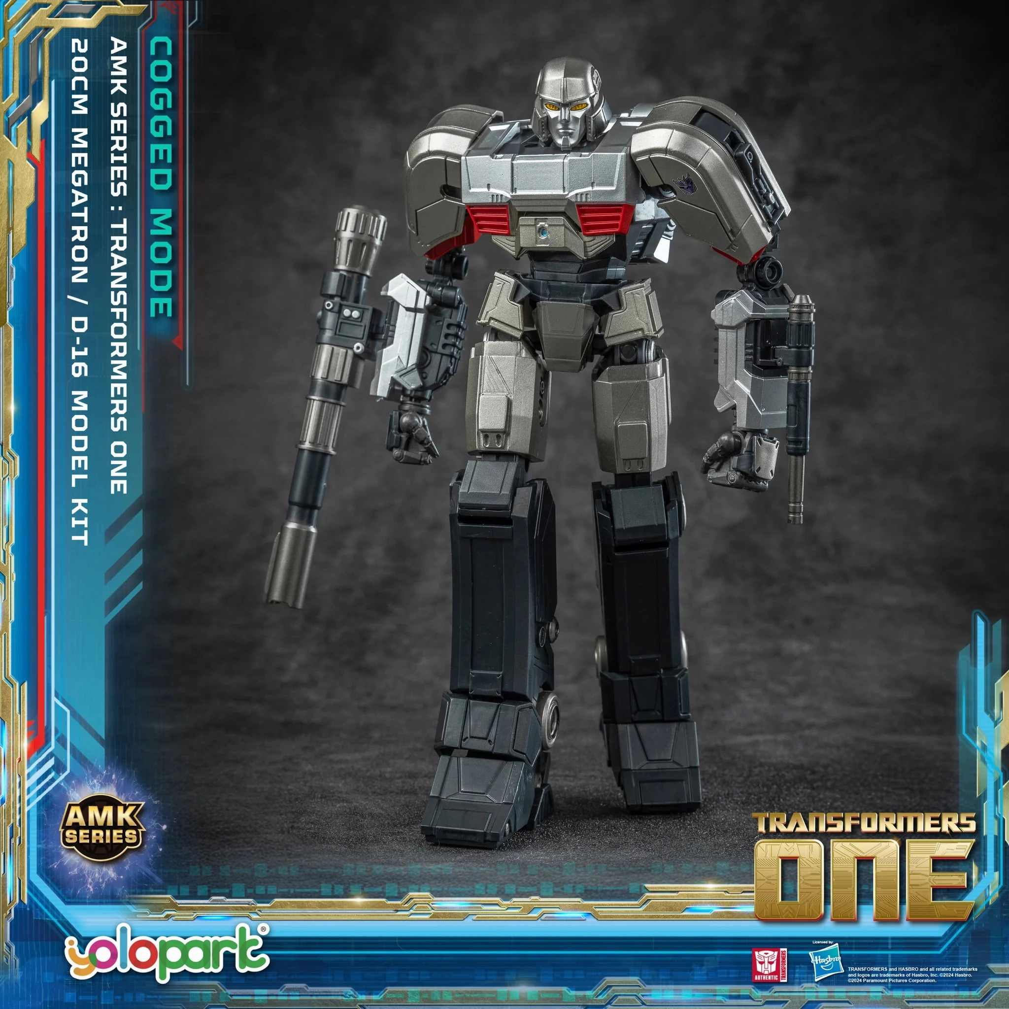 YOLOPARK Transformers: ONE - D-16/Megatron Model Kit (Cogged Mode)
