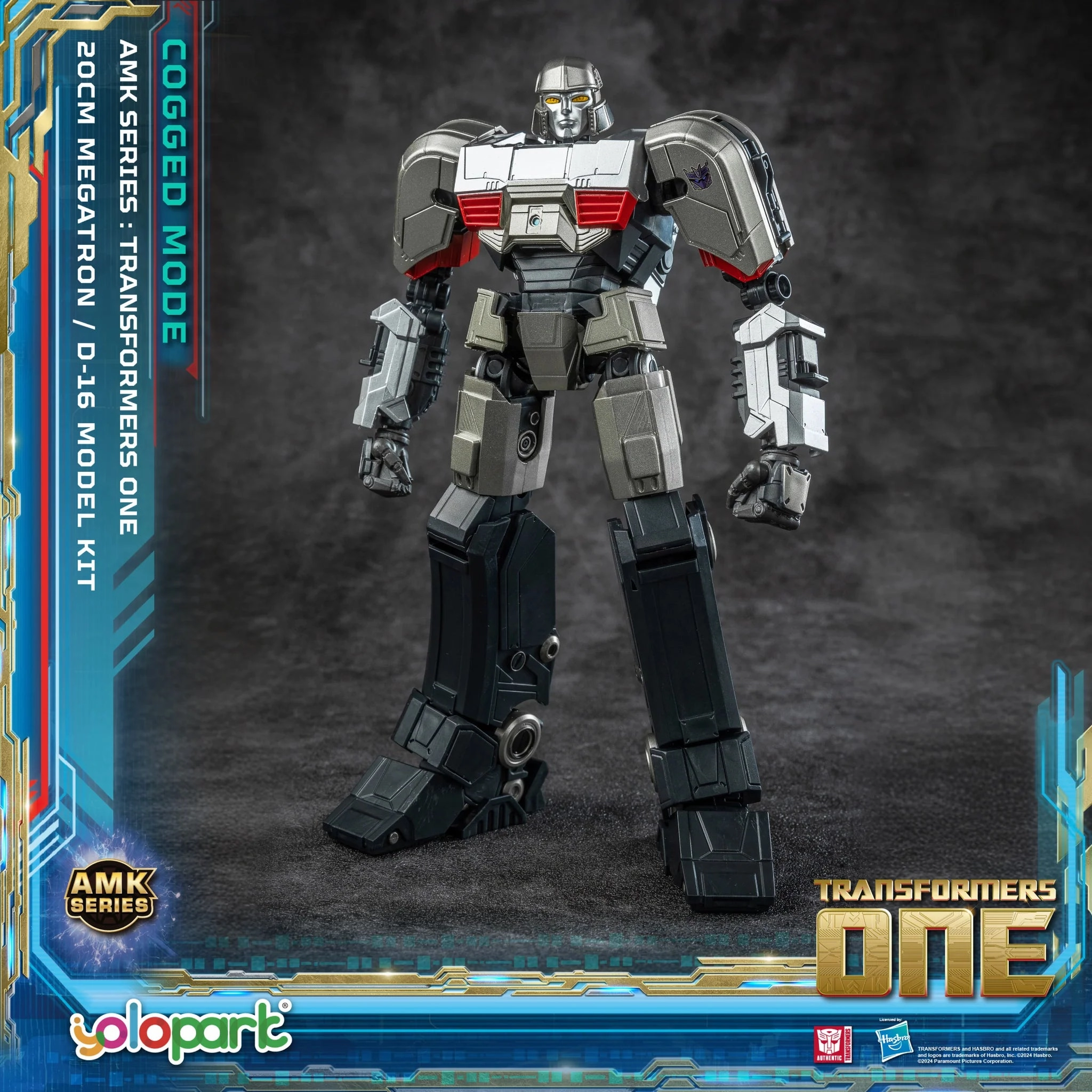 YOLOPARK Transformers: ONE - D-16/Megatron Model Kit (Cogged Mode)