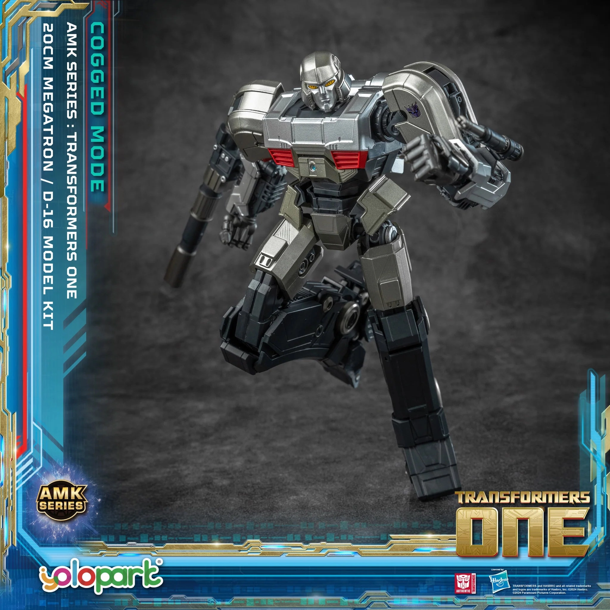 YOLOPARK Transformers: ONE - D-16/Megatron Model Kit (Cogged Mode)