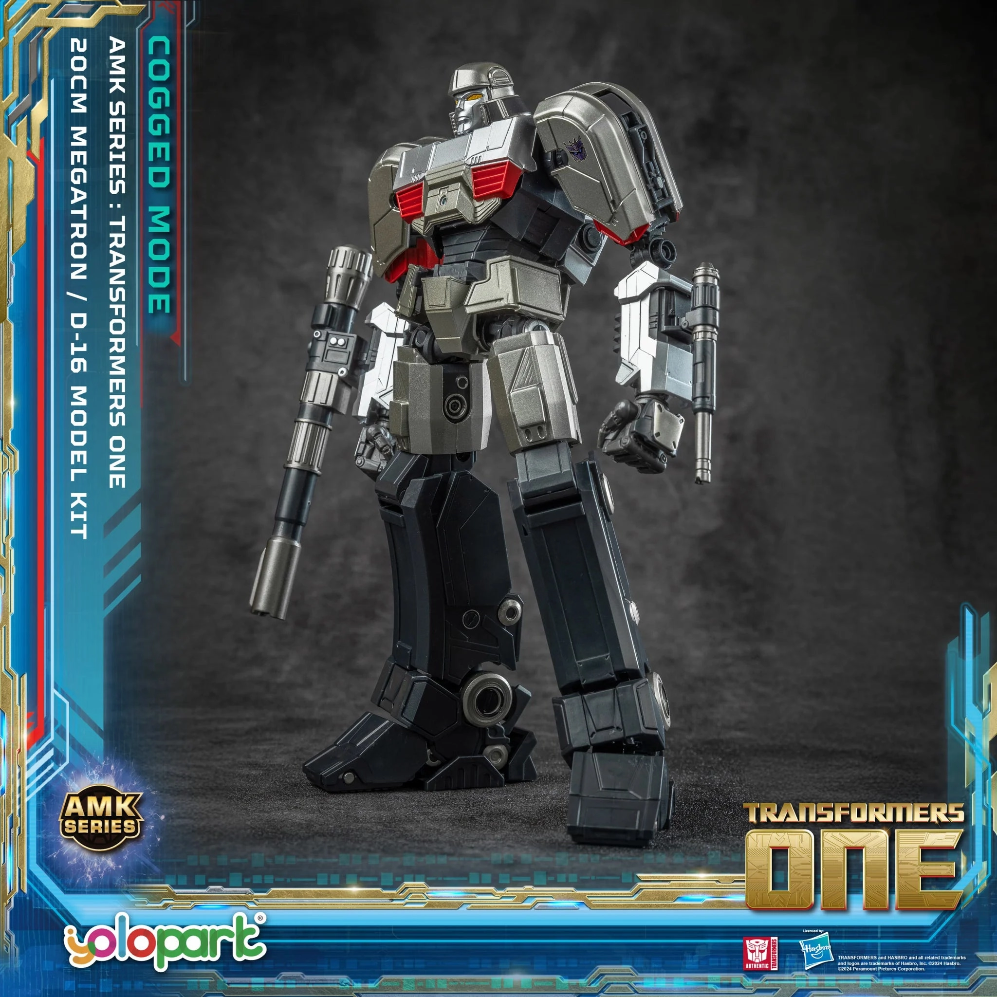 YOLOPARK Transformers: ONE - D-16/Megatron Model Kit (Cogged Mode)