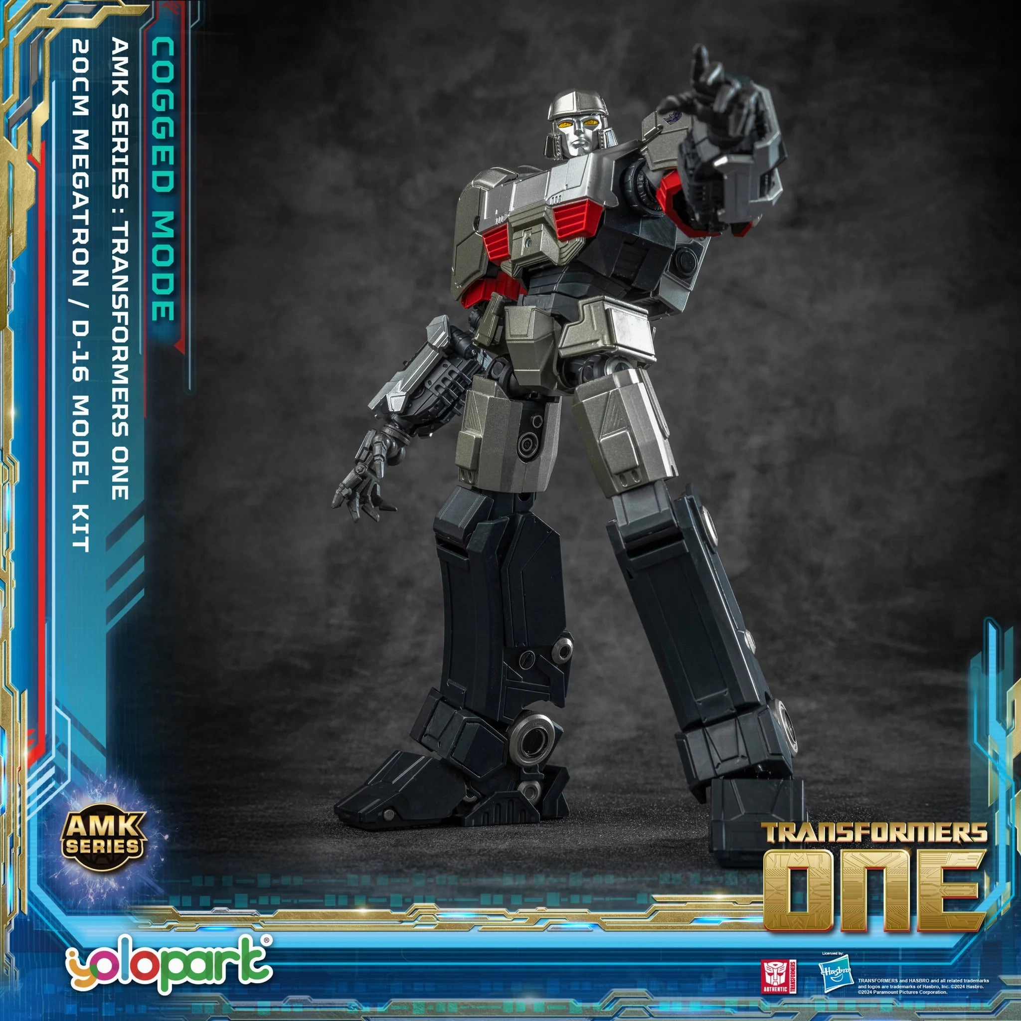 YOLOPARK Transformers: ONE - D-16/Megatron Model Kit (Cogged Mode)