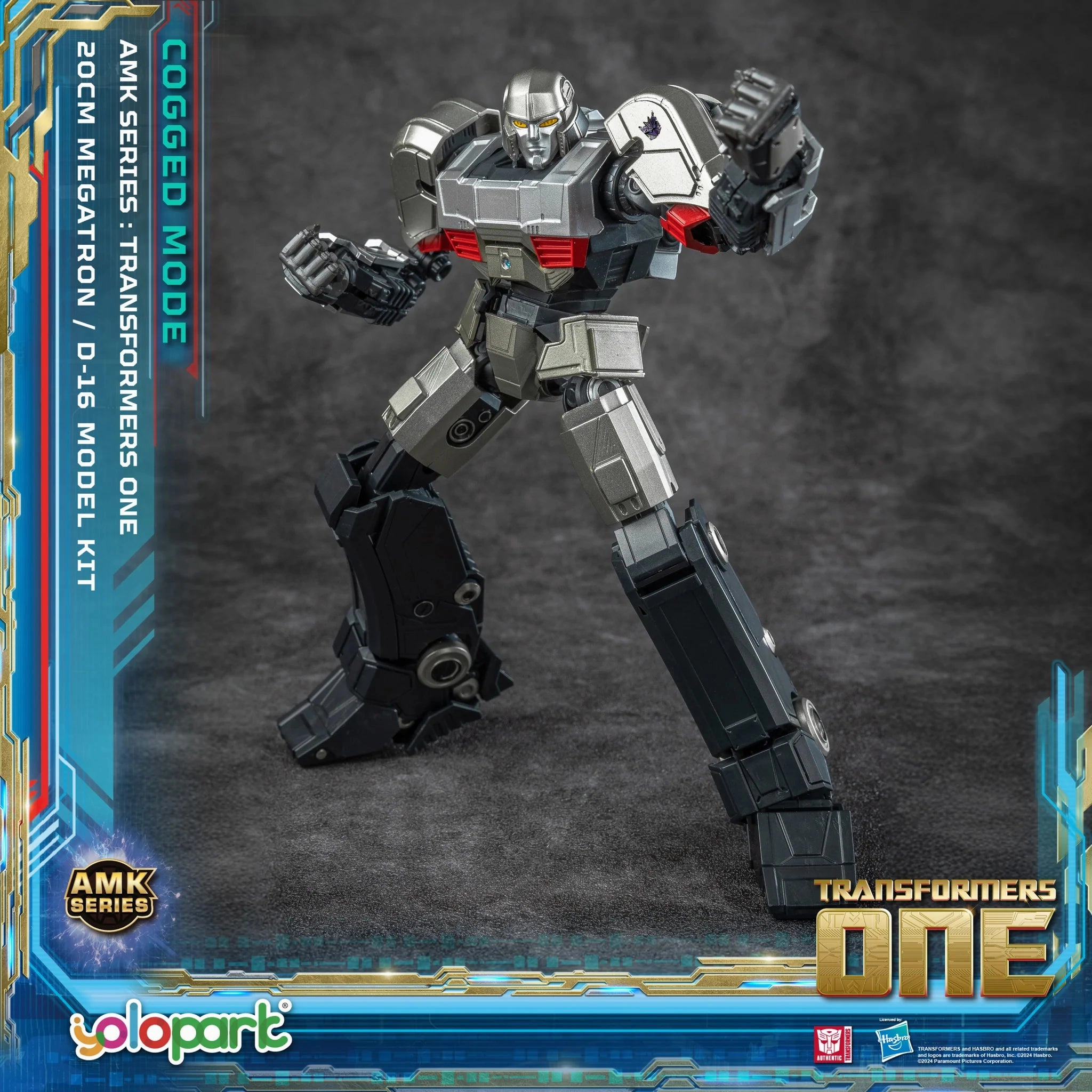 YOLOPARK Transformers: ONE - D-16/Megatron Model Kit (Cogged Mode)