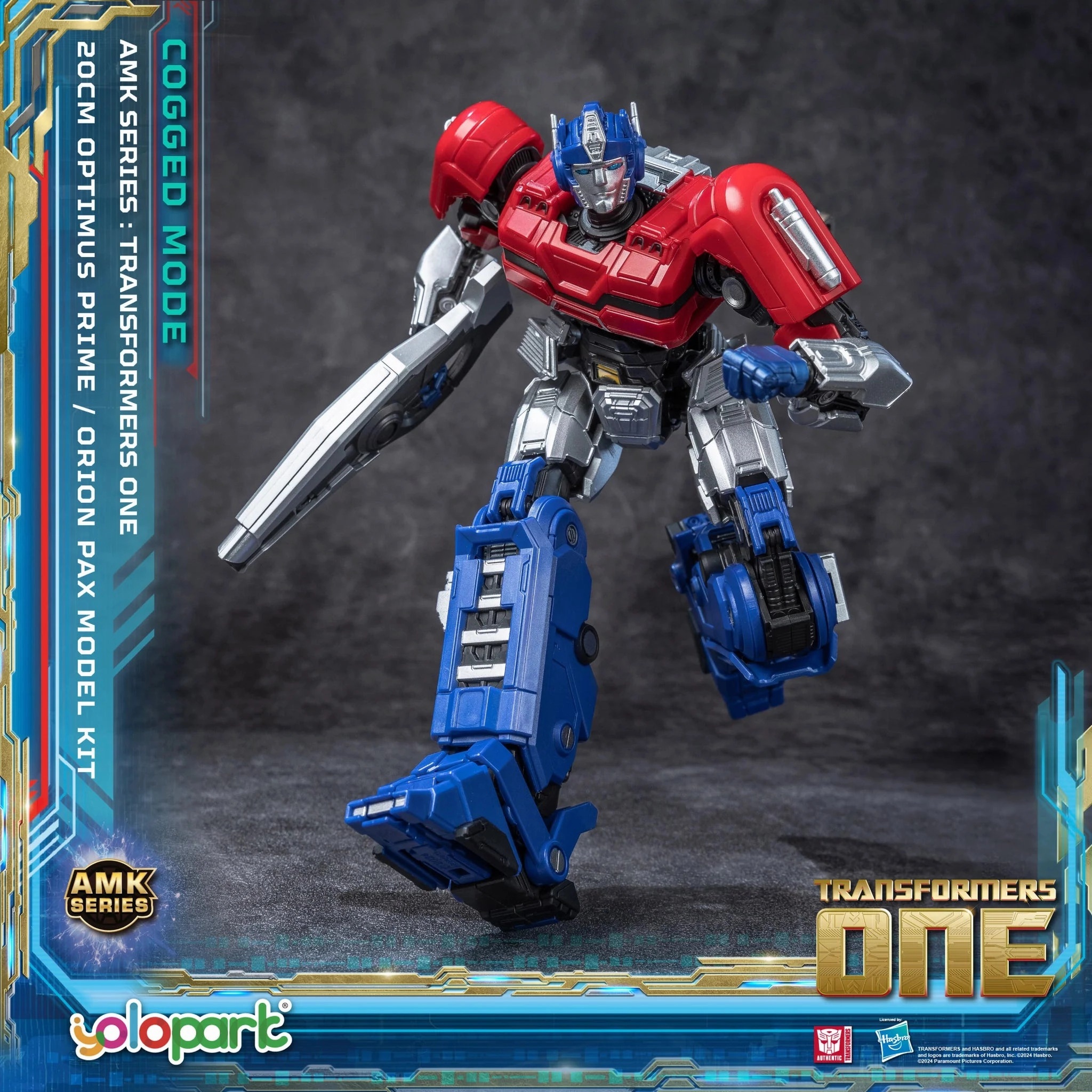 YOLOPARK Transformers: ONE - Orion Pax/Optimus Prime Model Kit (Cogged Mode)