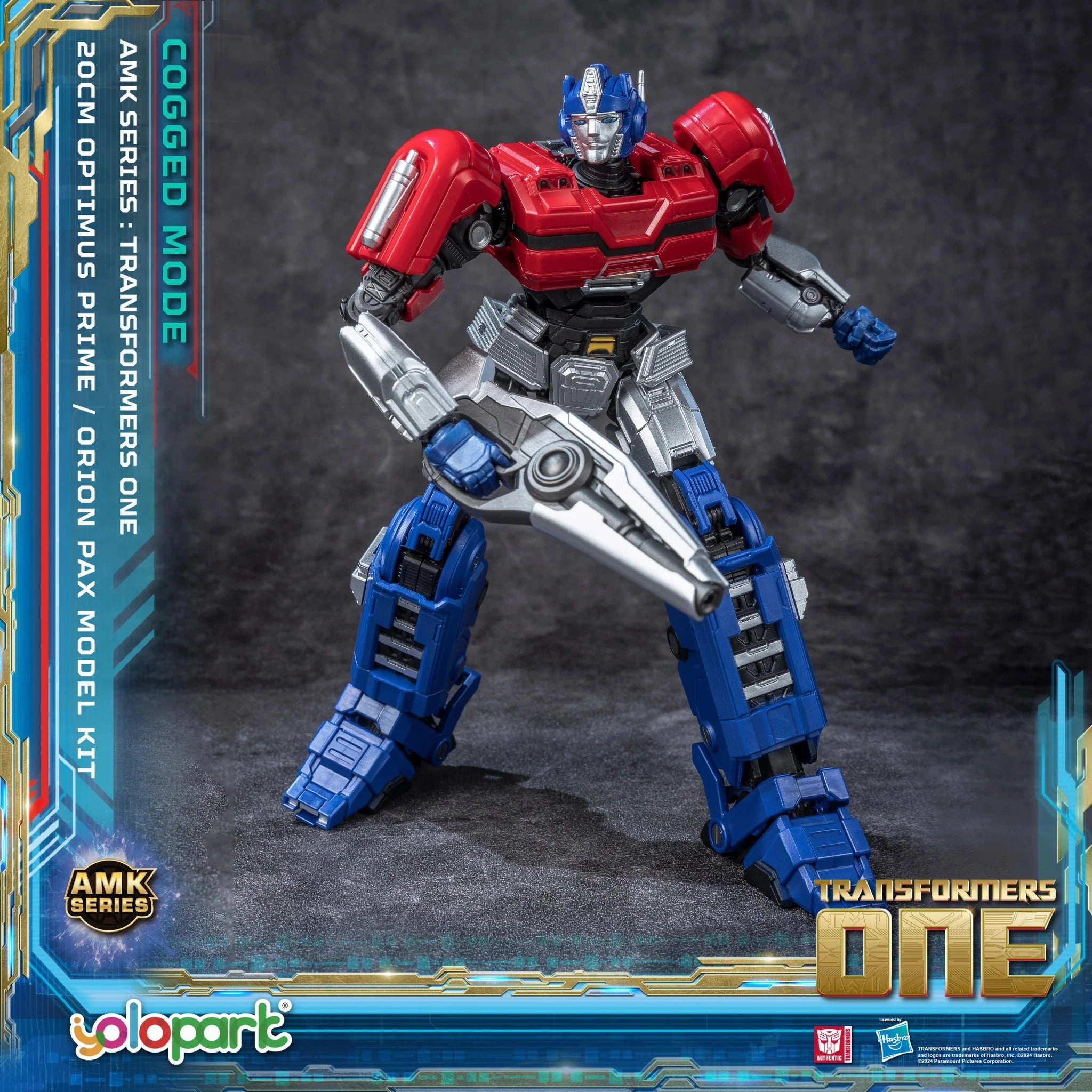 YOLOPARK Transformers: ONE - Orion Pax/Optimus Prime Model Kit (Cogged Mode)