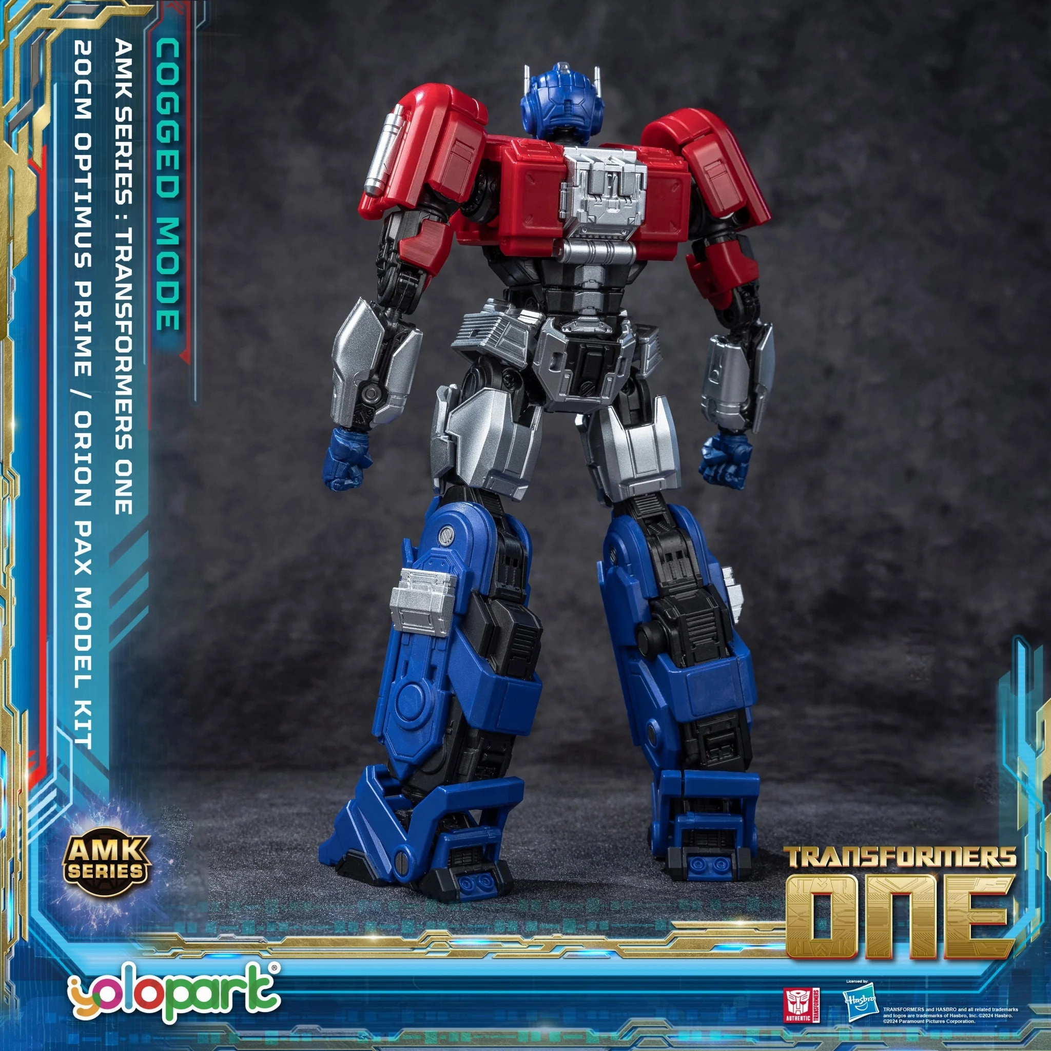 YOLOPARK Transformers: ONE - Orion Pax/Optimus Prime Model Kit (Cogged Mode)