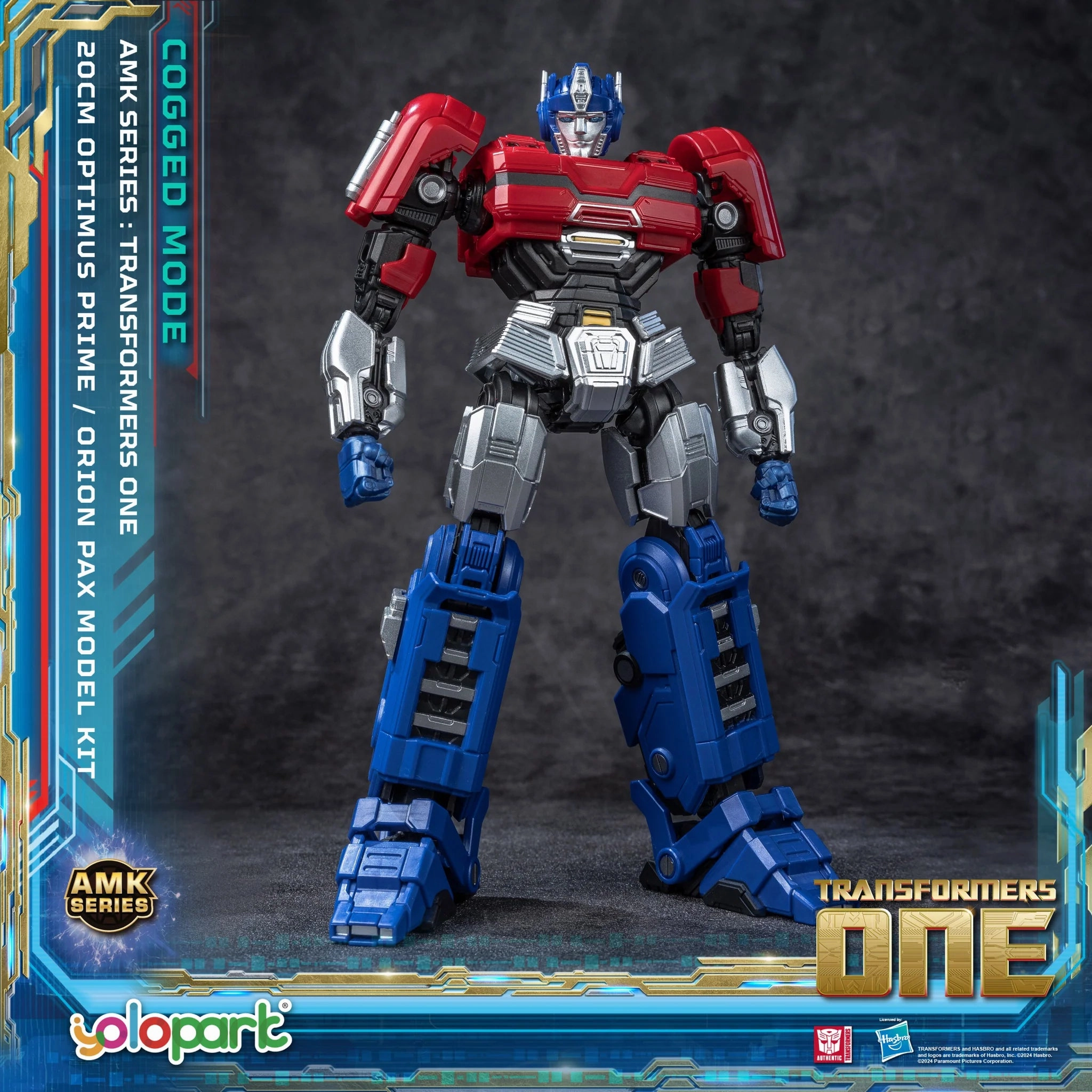 YOLOPARK Transformers: ONE - Orion Pax/Optimus Prime Model Kit (Cogged Mode)