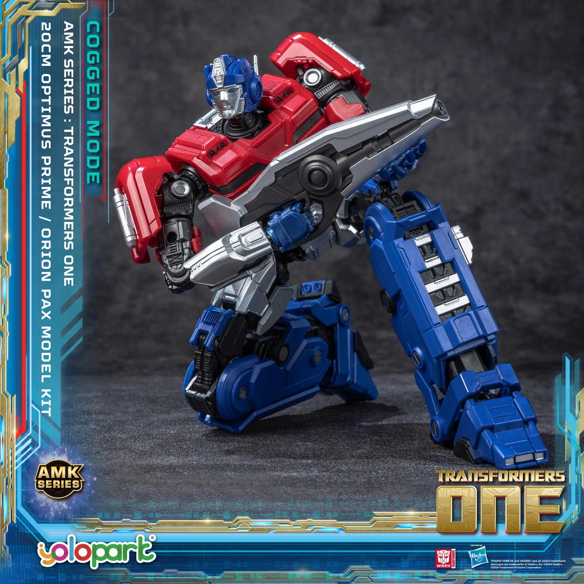 YOLOPARK Transformers: ONE - Orion Pax/Optimus Prime Model Kit (Cogged Mode)