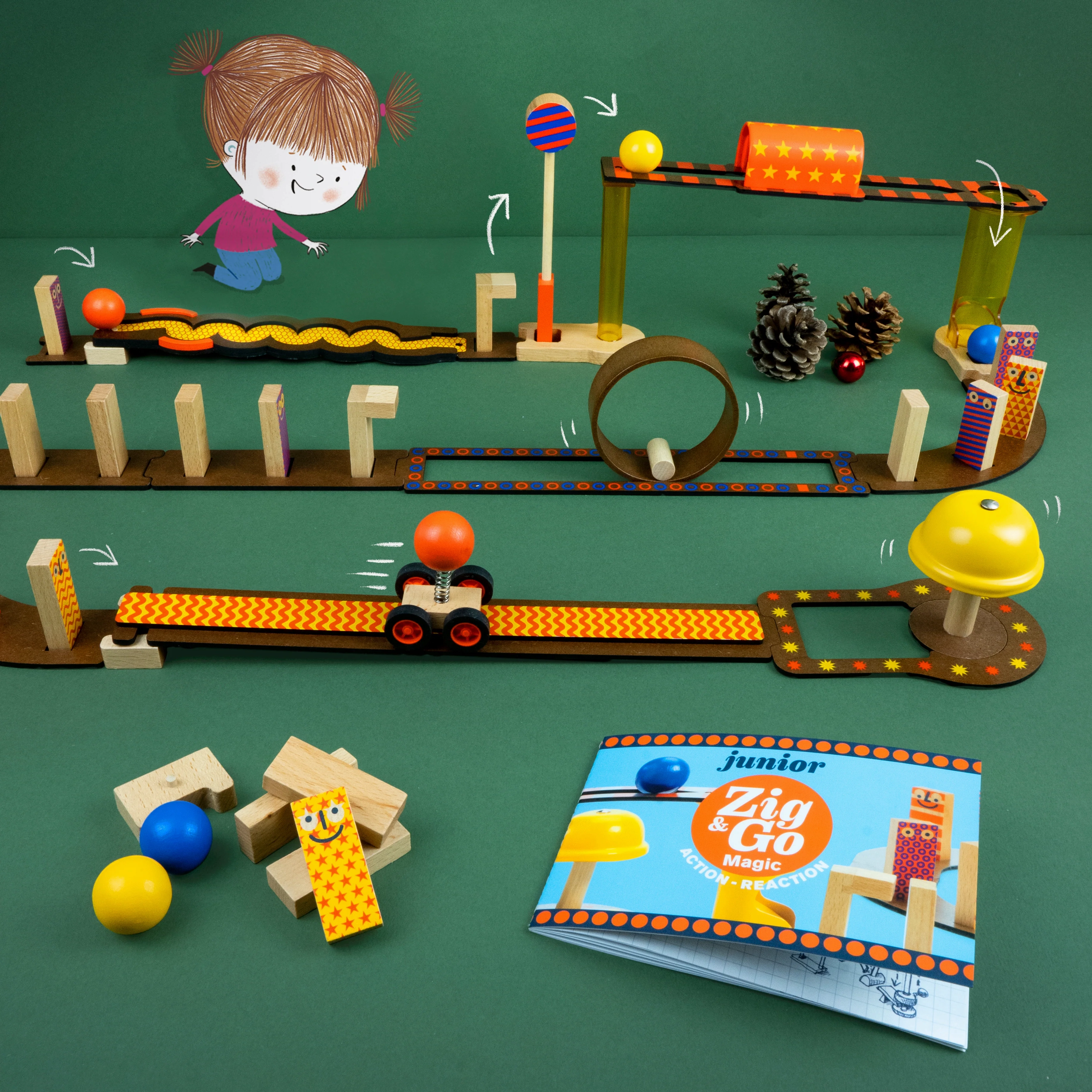 Zig & Go Jr Magic (42pc)