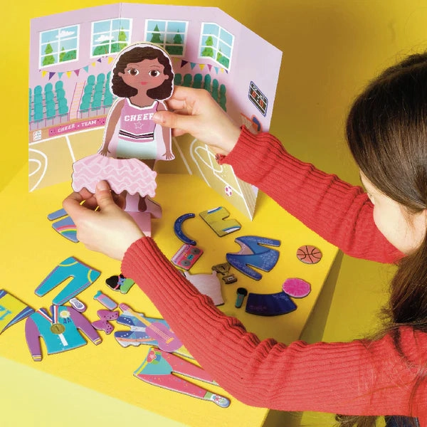 Zoey Wooden Dress Up Doll